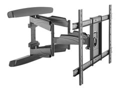 StarTech TV Wall Mount supports up to 70 inch VESA Displays, Low Profile Full Motion Universal TV Flat Screen Wall Mount Heavy Duty Adjustable Tilt/Swivel Articulating Arm Bracket - Cable Management (FPWARTB2)