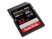 SanDisk Extreme Pro 32GB SD-kort UHS-II, V90, 300MB/s lesehastighet,  260MB/s skrivehastighet (SDSDXDK-032G-GN4IN)