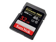 SanDisk Extreme Pro 32GB SD-kort UHS-II, V90, 300MB/s lesehastighet,  260MB/s skrivehastighet (SDSDXDK-032G-GN4IN)