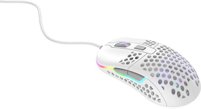 XTRFY M42 RGB gamingmus - hvit (M42-RGB-WHITE)