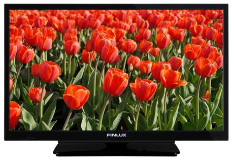 FINLUX 22" Nordic Edition LED-TV 12V/230V HD ready Smart-TV, Trippel-tuner, 2x HDMI, VGA, USB PVR, kun 17W, 22FME5160