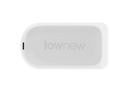 Townew T3 Slim smart søppelbøtte - hvit - med innebygd batteri (TN2006W)