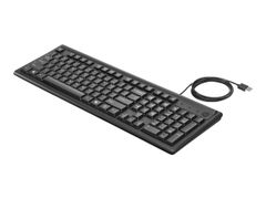HP 100 - tastatur - Tysk - svart