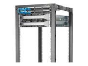 StarTech 25U Open Frame Server Rack - 4 Post Adjustable Depth (22" to 40") Network Equipment Rack w/ Casters/ Levelers/ Cable Management (4POSTRACK25U) rack - 25U (4POSTRACK25U)
