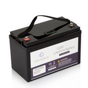 Ontario 12.8V 150Ah LifePO4 lithium-batteri (blåtann) for båt, hytte, campingvogn og bobil (forbruk)