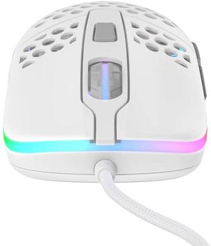 XTRFY M42 RGB gamingmus - hvit (M42-RGB-WHITE)