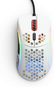 Glorious Model D RGB gamingmus - hvit (GD-WHITE)