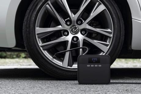 Xiaomi 70mai Air Compressor Lite 12V luftkompressor for bildekk, sykkeldekk,  fotballer mm (MiDriveTP03)