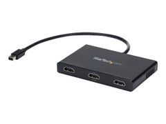 StarTech 3 Port Mini DisplayPort MST Hub - 4K 30Hz - Mini DP to HDMI Video Splitter for Multiple Monitors - mDP to HDMI (MSTMDP123HD) - video/lyd-splitter - 3 porter