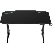 Fourze D1400-E gamingbord - hev-og-senk med elektrisk justering - svart/ svart (FZ-GD140-004)