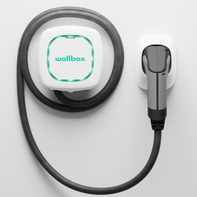Wallbox Pulsar Plus Ladeboks 22kW med Type-2 ladekabel Hvit