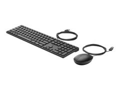 HP Desktop 320MK - tastatur- og mussett - Pan Nordic Inn-enhet