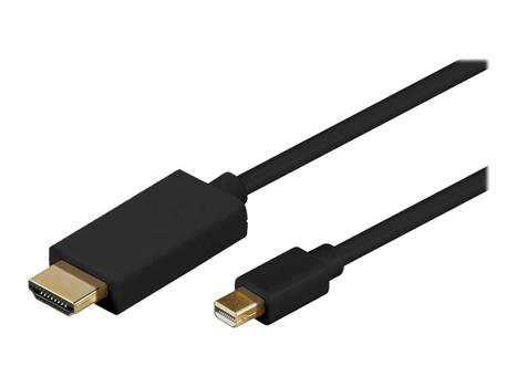 MicroConnect adapterkabel - 1.8 m (MDPHDMI2B)