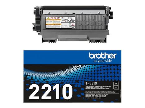 Brother TN2210 - 1 - svart - original - tonerpatron (TN2210)