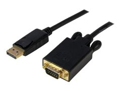 StarTech 6ft DisplayPort to VGA Cable - 1920 x 1200 - Active DP to VGA Adapter - DP to VGA Monitor Cable (DP2VGAMM6B) - DisplayPort-kabel - 1.83 m
