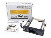 StarTech 5.25in Trayless Hot Swap Mobile Rack for 3.5in Hard Drive - Bevegelig lagerrack - 3.5" - svart (HSB100SATBK)