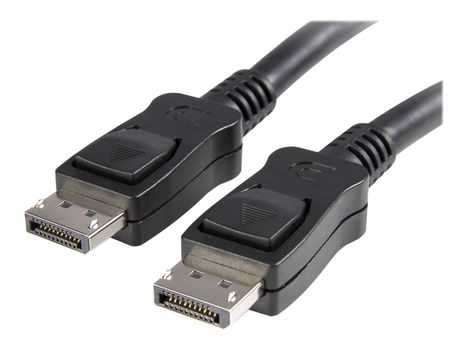 StarTech 3m Certified DisplayPort 1.2 Cable M/M with Latches DP 4k - DisplayPort-kabel - 3 m (DISPL3M)