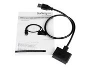 StarTech SATA to USB Cable - USB 3.0 to 2.5” SATA III Hard Drive Adapter - External Converter for SSD/HDD Data Transfer (USB3S2SAT3CB) - Diskkontroller - 2.5" - SATA 6Gb/s - 6 Gbit - USB 3.0 (USB3S2SAT3CB)