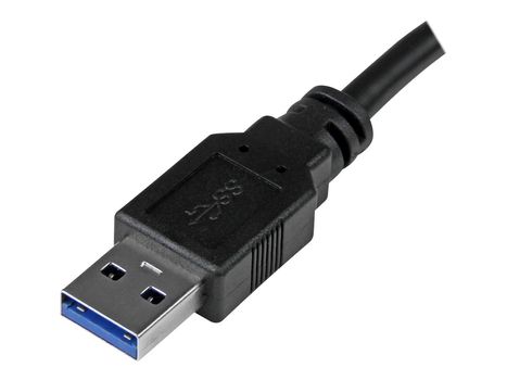 StarTech USB 3.1 to 2.5" SATA Hard Drive Adapter - USB 3.1 Gen 2 10Gbps with UASP External HDD/SSD Storage Converter (USB312SAT3CB) - Diskkontroller - 2.5", 3.5" - SATA 6Gb/s - 6 Gbit - USB 3.1 (Gen 2) - svart (USB312SAT3CB)