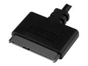 StarTech USB 3.1 to 2.5" SATA Hard Drive Adapter - USB 3.1 Gen 2 10Gbps with UASP External HDD/SSD Storage Converter (USB312SAT3CB) - Diskkontroller - 2.5", 3.5" - SATA 6Gb/s - 6 Gbit - USB 3.1 (Gen 2) - svart (USB312SAT3CB)