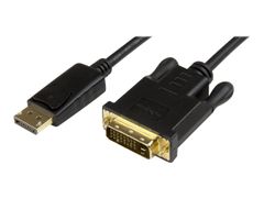 StarTech 3 ft DisplayPort to DVI Converter Cable - DP to DVI Adapter - Skjermkabel - DisplayPort (hann) til DVI-D (hann) - 91.4 cm - svart