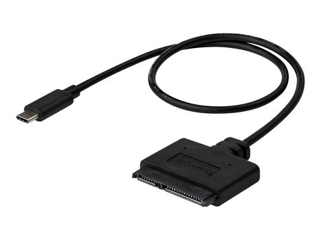 StarTech USB C to SATA Adapter - External Hard Drive Connector for 2.5'' SATA Drives - SATA SSD / HDD to USB C Cable (USB31CSAT3CB) - Diskkontroller - 2.5",- SATA 6Gb/s - 6 Gbit - USB 3.1 (Gen 2) (USB31CSAT3CB)