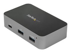 StarTech 3 Port USB C 3.1 Gen 2 Hub with Ethernet Adapter, 10Gbps USB Type C to 2x USB-A & 1x USB-C Ports, USB Hub w/ BC 1.2 Phone Fast Charging, Superspeed 10Gbps USB C Hub with GbE - Windows/macOS/Linux - hu