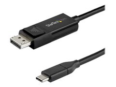 StarTech 3ft/1m USB C to DisplayPort 1.4 Cable 8K 60Hz/4K, Bidirectional DP to USB-C or USB-C to DP Reversible Video Adapter Cable, HBR3/HDR/DSC, USB Type C/Thunderbolt 3 Monitor Cable - 8K USB-C to DP Cable (