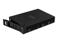 StarTech 2.5in SATA/SAS SSD/HDD to 3.5in SATA Hard Drive Converter - Storage bay adapter - 3.5" to 2.5" - black - 25SATSAS35 - uttagbar harddiskramme