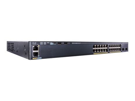 Cisco Catalyst 2960X-24TS-L - switch - 24 porter - Styrt - rackmonterbar (WS-C2960X-24TS-L)