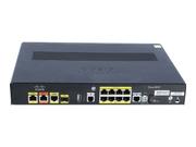 Cisco 891F - ruter - ISDN/Mdm - stasjonær,  rackmonterbar (C891F-K9)