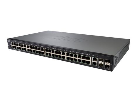 Cisco 250 Series SF250-48 - switch - 48 porter - smart - rackmonterbar (SF250-48-K9-EU)