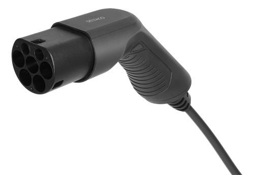 Deltaco e-Charge ladekabel T2-T2 1-Fas 16A 5m (EV-1205)