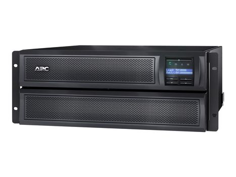 APC Smart-UPS X 3000 Rack/ Tower LCD - UPS - 2700 watt - 3000 VA - med APC UPS Network Management Card AP9631 (SMX3000HVNC)