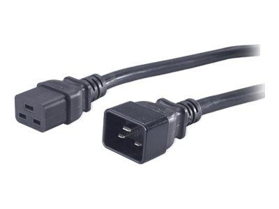 APC strømkabel - IEC 60320 C19 til IEC 60320 C20 - 1.98 m (AP9877)