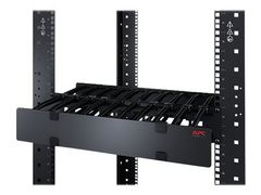 APC Horizontal Cable Manager Single-Sided with Cover - rack-kabelføringssett - 1U