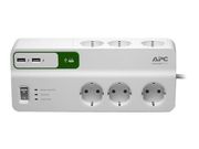 APC SurgeArrest Essential - overspenningsavleder - 2300 watt (PM6U-GR)