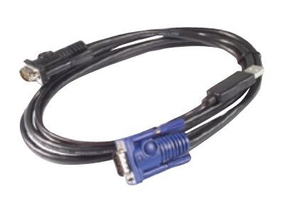 APC video- / USB-kabel - 7.6 m (AP5261)