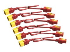 APC Power Cord Kit - strømkabel - IEC 60320 C19 til IEC 60320 C20 - 61 cm
