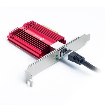 TP-Link TX401 10GbE PCIe RJ45 10 Gigabit Ethernet nettverkskort (TX401)