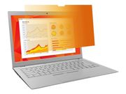 3M personvernfilter i gull for 12.5" Full Screen Laptops with COMPLY Flip Attach - notebookpersonvernsfilter (GF125W9E)