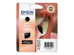 Epson T0878 - matt svart - original - blekkpatron