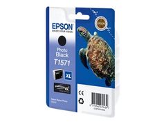 Epson T1571 - fotosort - original - blekkpatron