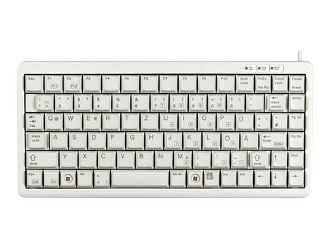 Cherry Compact-Keyboard G84-4100 - tastatur - Fransk Inn-enhet (G84-4100LCMFR-0)