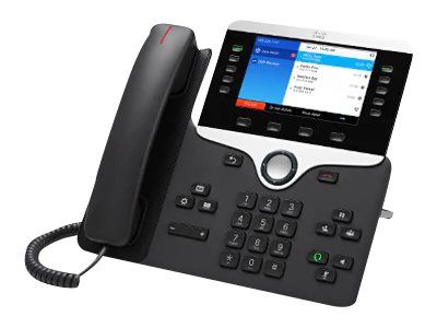 Cisco IP Phone 8841 - VoIP-telefon - SIP, RTCP, RTP, SRTP, SDP - 5 linjer