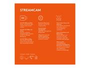 Logitech StreamCam - nettkamera - svart (960-001281)