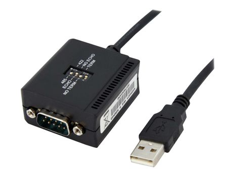 StarTech 6 ft 1 Port RS422 RS485 USB Serial Cable Adapter - Seriell adapter - USB - RS-422/ 485 (ICUSB422)