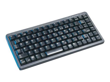 Cherry Compact-Keyboard G84-4100 - tastatur - Fransk - svart (G84-4100LCMFR-2)