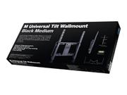 Multibrackets M Universal Tilt Wallmount Large - monteringssett - svart (7350022734029)