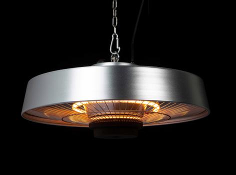 Tundra Terrassevarmer 2000W Takhengt Sølv (TUNDRA-1024)